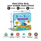 Ditty Bird Nursery Rhymes Sound Book Multi-Coloured