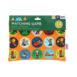 Petit Collage Little Campers Matching Game Multi-Coloured