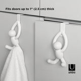 Umbra Buddy Over the Door Cabinet Hook Set White