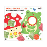 Petit Collage Toadstool Toss Wooden Cornhole Game Multi-Coloured
