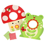 Petit Collage Toadstool Toss Wooden Cornhole Game Multi-Coloured