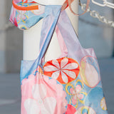 LOQI Hilma af Klint Childhood Tote Bag Multi-Coloured