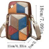 Neutral Square Bag Waist Pack Chest Bag Crossbody Bag Fashion Casual Shoulder Bag Small