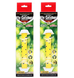 2 pieces Fly Glue Trap Stick Hanging Glue Stick 26cm x 6cm