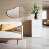 Umbra Hubba Pebble Wall Mirror Brass