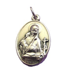 Saint Pendant Saints Religious Patron Charm Medal Necklace Italy St Gabriel