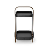 Umbra Bellwood Bar Serving Cart Black & Walnut