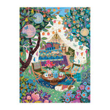 Galison Victoria Ball Blooming Escape Puzzle 1000pc Multi-Coloured