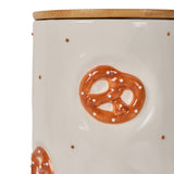 Emporium Pierre Pretzel Cannister 1600ml Porcelain Storage Jar