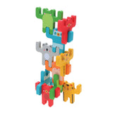 Petit Collage Animal Acrobats Balance Game Multi-Coloured