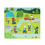 Petit Collage Little Campers Mini Sticker Set Green
