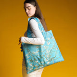 LOQI Van Gogh Almond Blossom Recycled Tote Bag