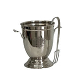 1pc Flair Polo Club Ice Bucket with Tongs Etched with Handle 18x14.5cm