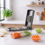 MasterChef Sage Gadgetra 15pc Food Slicer Set Sage & Clear