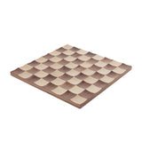 Umbra Wobble Chess Set Maple & Walnut