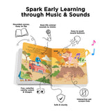 Ditty Bird Safari Animal Sounds Sound Book Multi-Coloured