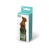 Fred Winer Dog Silicone Wine Bottle Stopper Brown