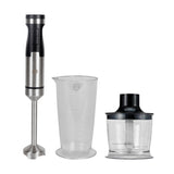 MasterChef Classic Performance Stick Blender Set Black & Stainless Steel