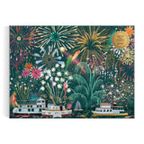 Galison Fireworks Jubilee Foil Puzzle 1000pc Multi-Coloured