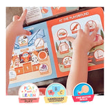 Ditty Bird Kids First 100 Places Interactive Sound Book Multi-Coloured