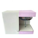 Strawberry Fields Floral Coupe Glass Pink 16cm
