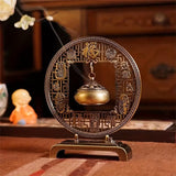 Chinese Style Ruyi Incense Holder Metal Hanging Base Tea Ceremony Decor