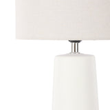 Amalfi Kent Table Lamp White & Grey