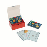 Petit Collage Space Trivia Card Multi-Coloured
