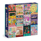 Galison Kids House of Astrology Foil Jigsaw Puzzle 500 Pieces