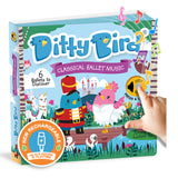 Ditty Bird Classical Ballet Music Sound Book Multi-Coloured