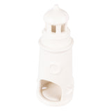 Emporium Landry Tealight Holder Lighthouse Silhouette White Gloss