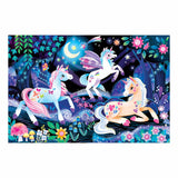 Mudpuppy Unicorn Glow in the Dark Puzzle 100pcs Multi-Coloured