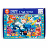 Mudpuppy Coral Reef Search & Find Puzzle 64pcs Multi-Coloured