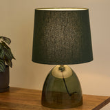 Amalfi Telmo Glass Table Lamp Green