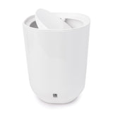 Umbra Step Waste Can with Lid White
