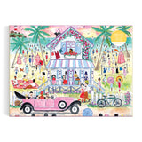 Galison Storrings Roaring 20s Beach House Puzzle 1000pc Multi-Coloured