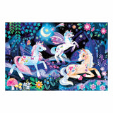 Mudpuppy Unicorn Glow in the Dark Puzzle 100pcs Multi-Coloured