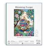 Galison Victoria Ball Blooming Escape Puzzle 1000pc Multi-Coloured