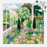Galison Evergreen Gardens Puzzle 500pc Multi-Coloured
