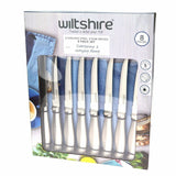 8 Pieces Wiltshire Steak Knife Set Stainless Steel Silver Knives Set