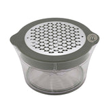 MasterChef Sage Gadgetra 3-in-1 Juicer & Grater Sage & Clear