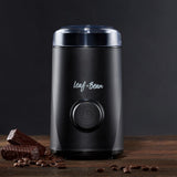 Leaf & Bean One Touch Electric Coffee Grinder with Stainless Steel Blades