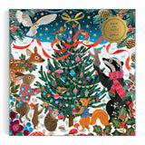 Galison Kids Victoria Ball Woodland Merrymakers Foil Jigsaw Puzzle 500pc