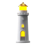 LED Night Lamp Lighthouse Rechargeable Motion Sensor Moonlight Projection Lamp Home