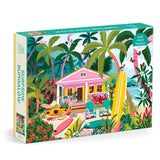 Galison Surfside Bungalow Puzzle Multi-Coloured