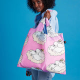 LOQI Moomin Cloud Bag Recycled Taffeta Tote Multi