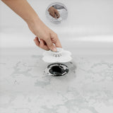 Umbra Bloom Drain Stop & Hair Catcher White