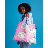 LOQI Moomin Cloud Bag Recycled Taffeta Tote Multi
