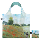 LOQI Monet Wild Poppies Recycled Tote Bag