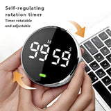 Magnetic Countdown Pro Alarm Clock Kitchen Timer Cooking Stopwatch 99min